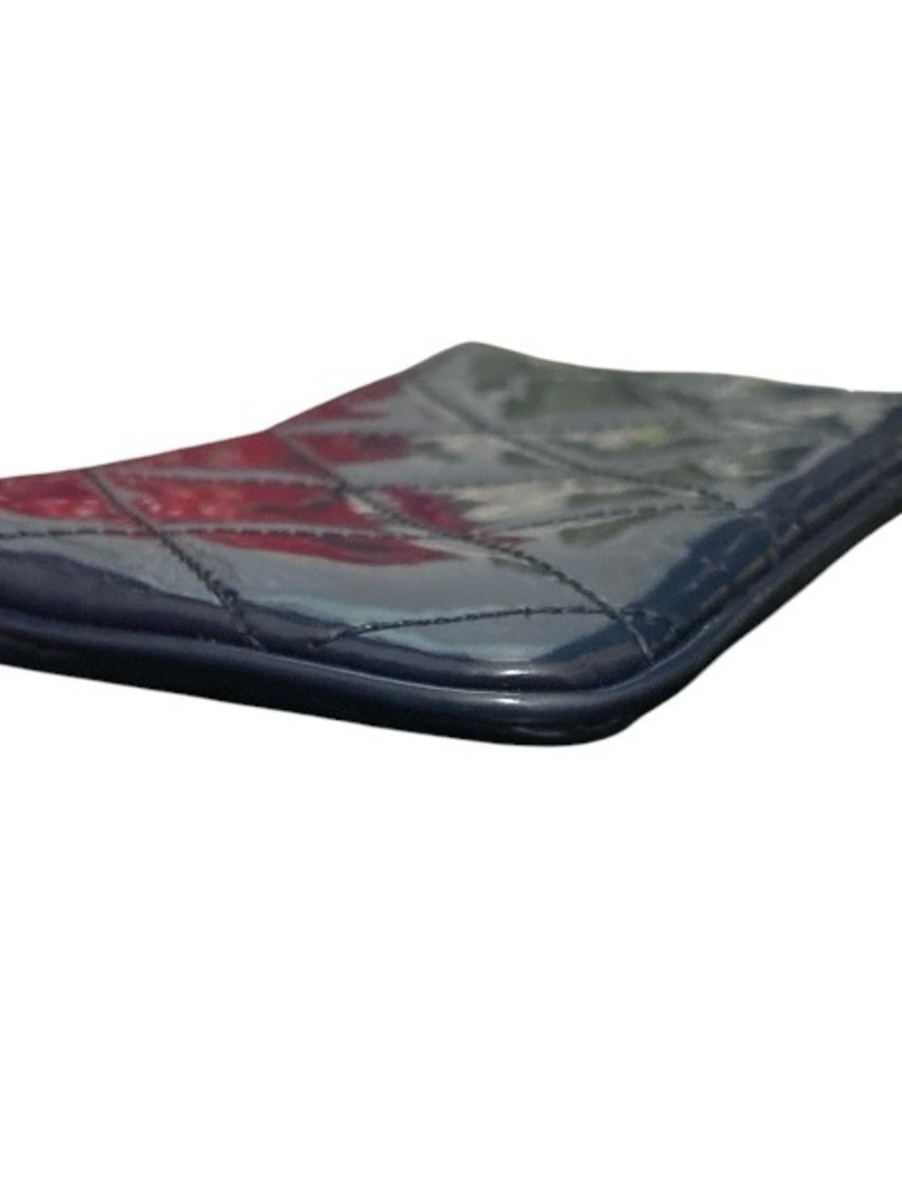 Coach Poppy Quilted Patent Leather Wristlet - Picture 5 of 8